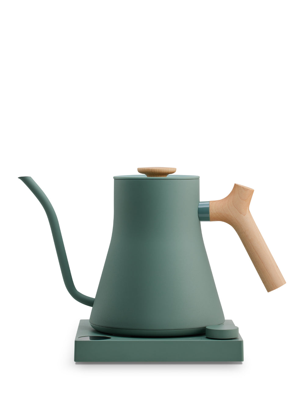 Photo of FELLOW Stagg EKG Pro Electric Pour-Over Kettle (120V) ( Smoke Green + Maple Pro ) [ Fellow ] [ Kettles ]