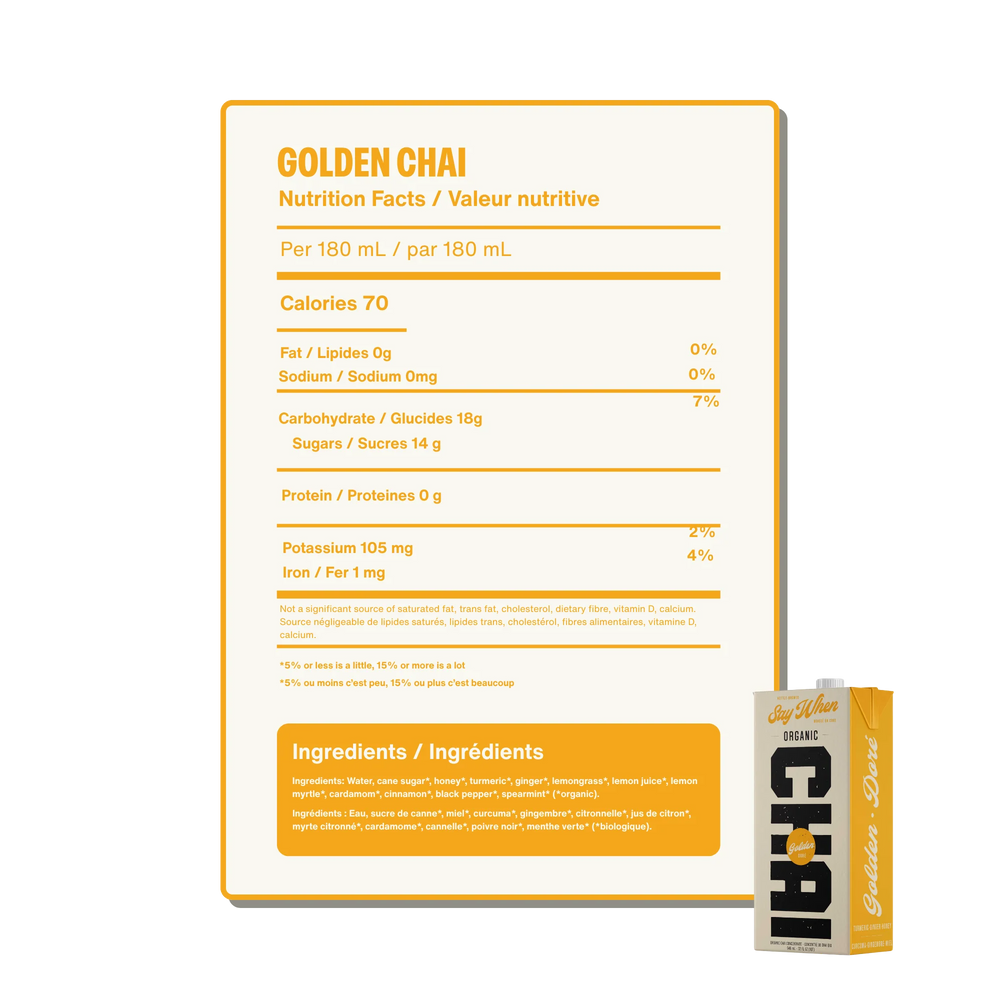 Photo of SAY WHEN Golden Chai Concentrate ( ) [ Say When ] [ Drink Concentrate ]