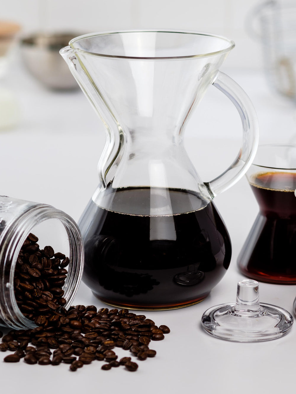 Photo of CHEMEX® Six Cup Glass Handle ( ) [ Chemex ] [ Pourover Brewers ]