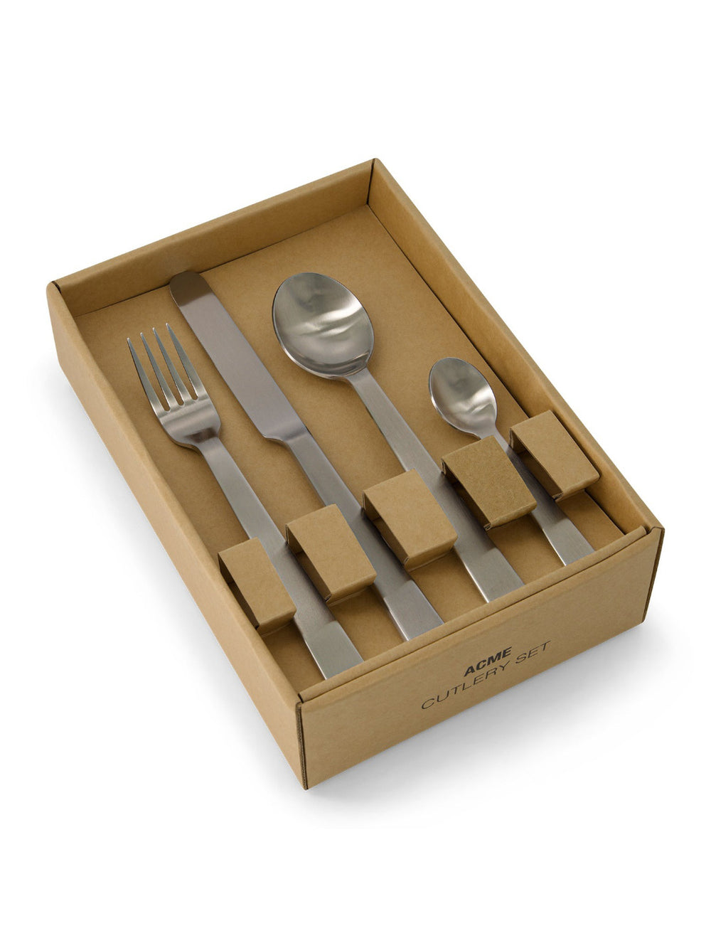 Photo of ACME 24-Piece Cutlery Set (Brushed) ( ) [ Acme & Co. ] [ Cutlery ]