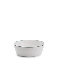 Photo of ACME Roman Small Bowl (⌀16xH5.5cm/⌀6.3xH2.17in) ( Milk + Kawakawa ) [ Acme & Co. ] [ Bowls ]