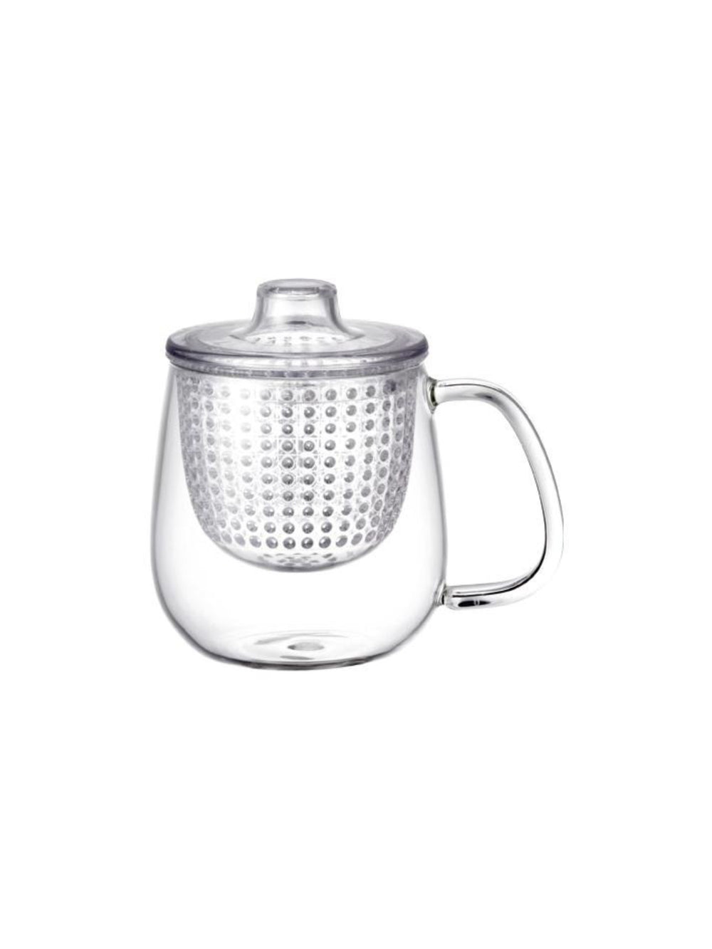 Photo of KINTO UNITEA Unimug (450ml/15oz) ( Clear ) [ KINTO ] [ Tea Glasses ]