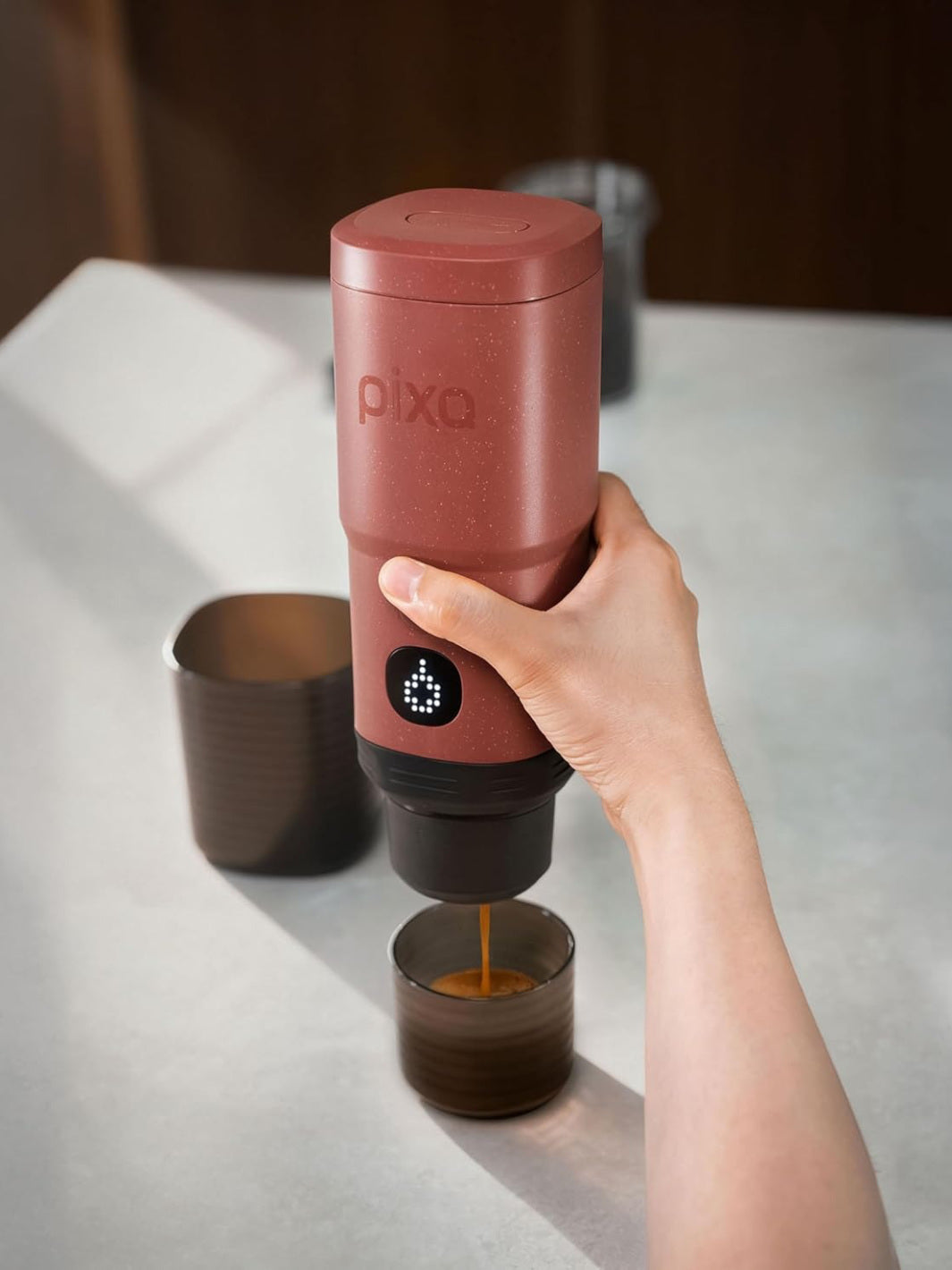 WACACO Pixapresso (Tuscan Red) (Damaged Box)