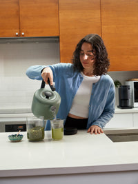 Photo of FELLOW Clyde Electric Kettle (120V) (1500ml/50oz) (Smoke Green) (Minor Aesthetic Defect) ( ) [ Yard Sale ] [ Yard Sale ]