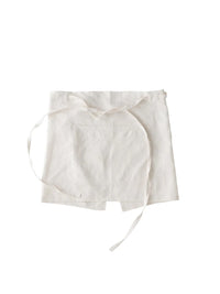 Photo of KINTO FUTO Half Apron ALI ( White ) [ KINTO ] [ Apparel ]