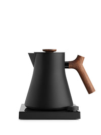 Photo of FELLOW Corvo EKG Pro Electric Kettle (120V) ( Matte Black + Walnut Pro Studio ) [ Fellow ] [ Kettles ]