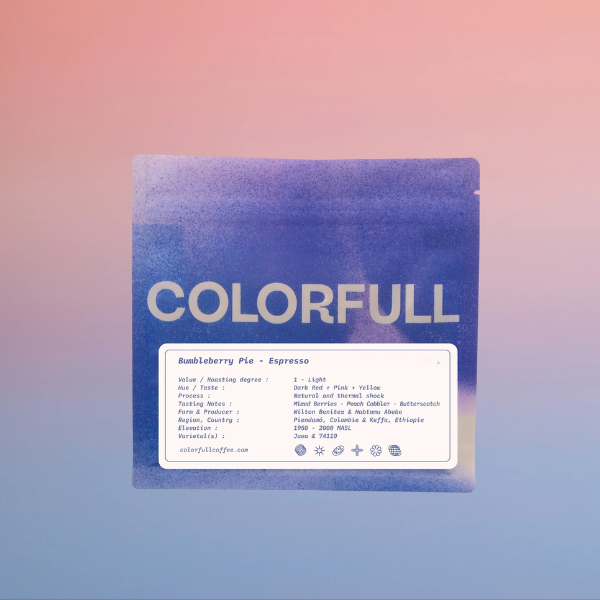 Photo of Colorfull - Bumbleberry Pie Espresso (1kg) ( Default Title ) [ Colorfull Coffee ] [ Coffee ]