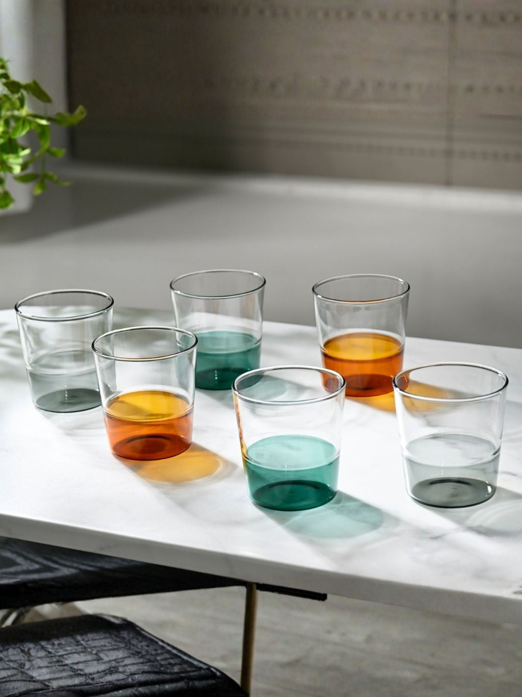 HARIO COLOURS Half Colour Glass (360ml/12.17oz)