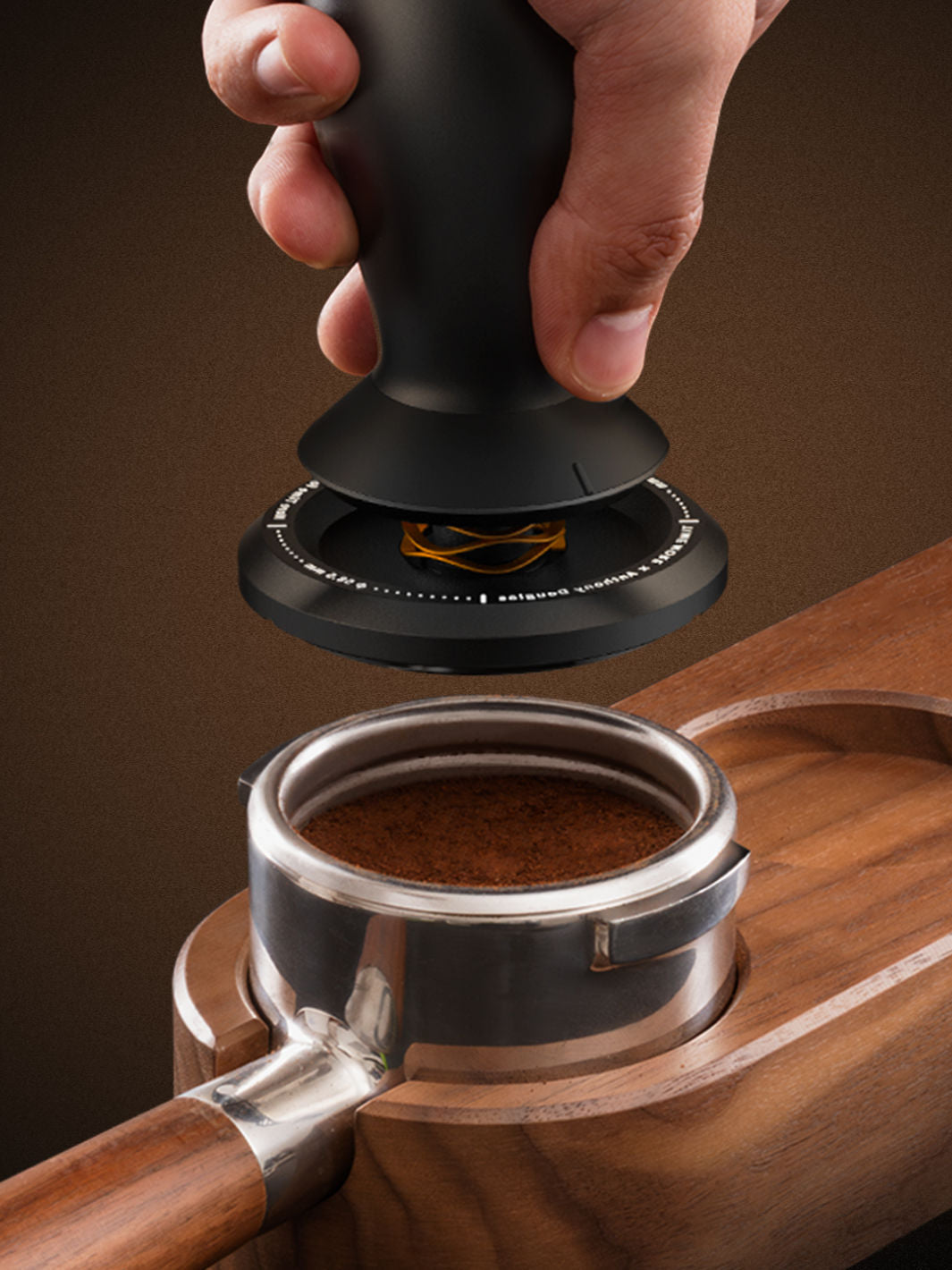 TIMEMORE FLOW Self-Levelling Adjustable Tamper (⌀58.5mm/2.3in)