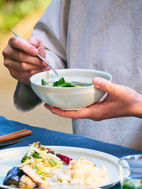 Photo of KINTO LIN Bowl (⌀140mm/5.5in) (4-Pack) ( ) [ KINTO ] [ Bowls ]