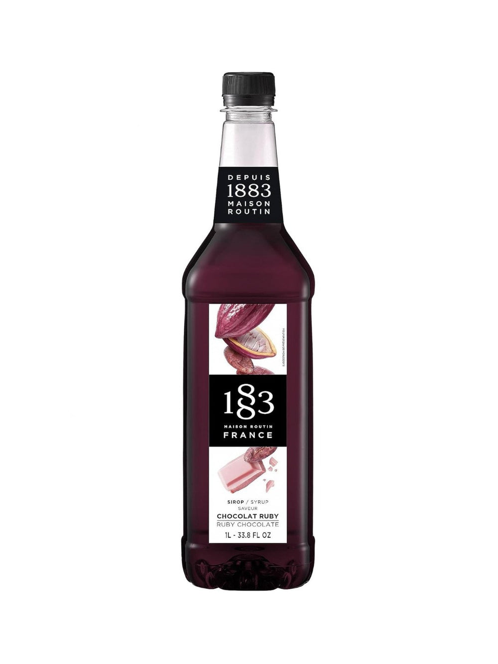 Photo of 1883 Ruby Chocolate Syrup (1000ml/33.8oz) ( Single Bottle ) [ 1883 ] [ Syrup ]
