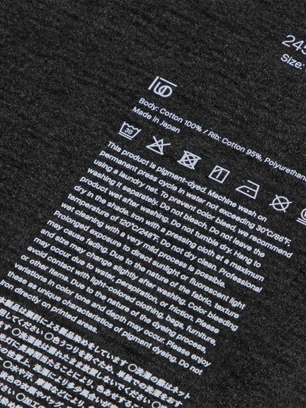 KINTO FUTO Cut and Sew Short Sleeve PCO_2