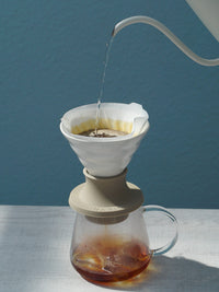 Photo of HARIO V60-02 SWITCH Immersion Dripper (200ml/6.76oz) (Ceramic) ( ) [ HARIO ] [ Steep and Release Brewers ]