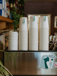 Photo of LITTLE GREEN PANDA Home Compostable Paper Cup (1000-Pack) (White) ( ) [ Little Green Panda ] [ Single Use Cups ]