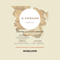Photo of Moving Coffee - Q Espresso ( Default Title ) [ Moving Coffee ] [ Coffee ]