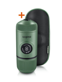 Photo of WACACO Nanopresso Elements (Moss Green) with Case (Damaged Box) ( Default Title ) [ Yard Sale ] [ Yard Sale ]
