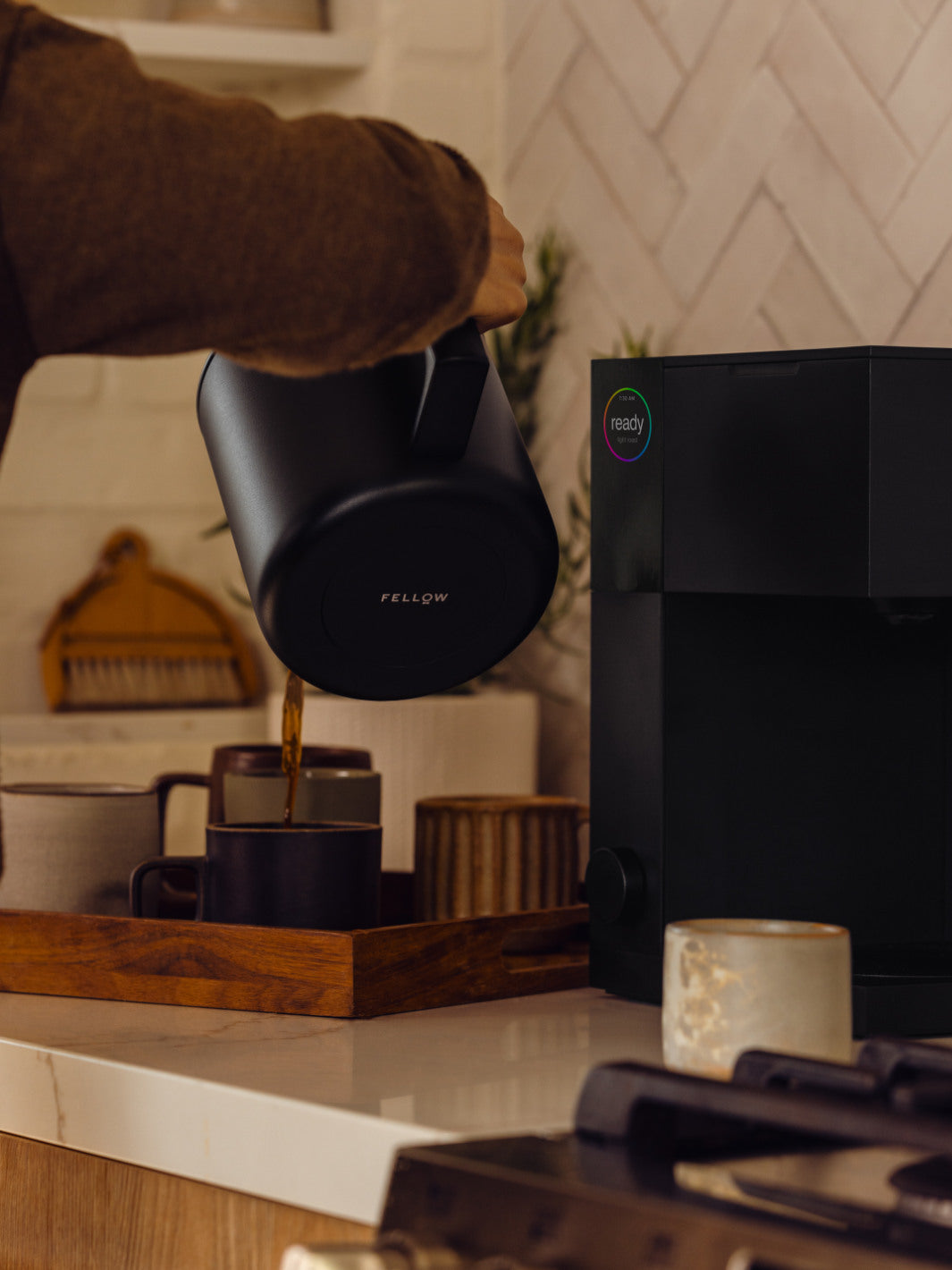 FELLOW Aiden Precision Coffee Maker (120V) (Matte Black) (Damaged Box)
