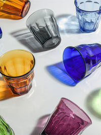 Photo of DURALEX Le Picardie® Assorted Colours Glass Tumbler Gift Box (250ml/8.5oz) (4-Pack) ( ) [ Duralex ] [ Glasses ]