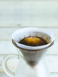 Photo of KINTO SLOW COFFEE STYLE Cotton Paper Filter (4-Cup) (60-Pack) ( ) [ KINTO ] [ Paper Filters ]
