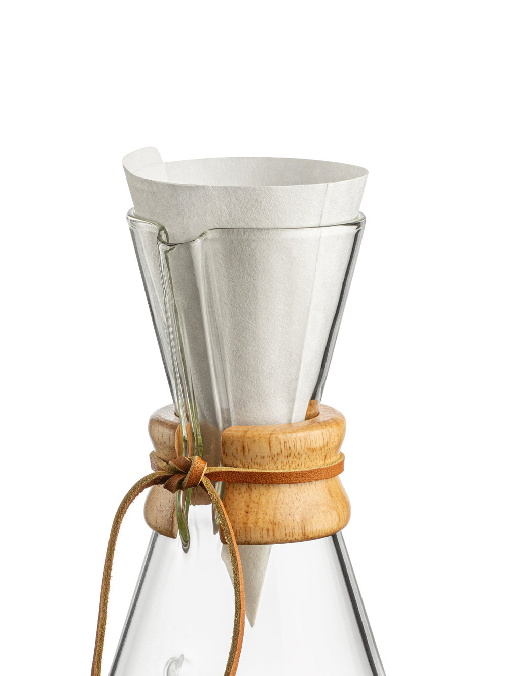 Photo of CHEMEX® Half Moon Filters (100-Pack) ( 1 Unit ) [ Chemex ] [ Paper Filters ]