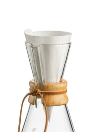 Photo of CHEMEX® Half Moon Filters (100-Pack) ( 1 Unit ) [ Chemex ] [ Paper Filters ]