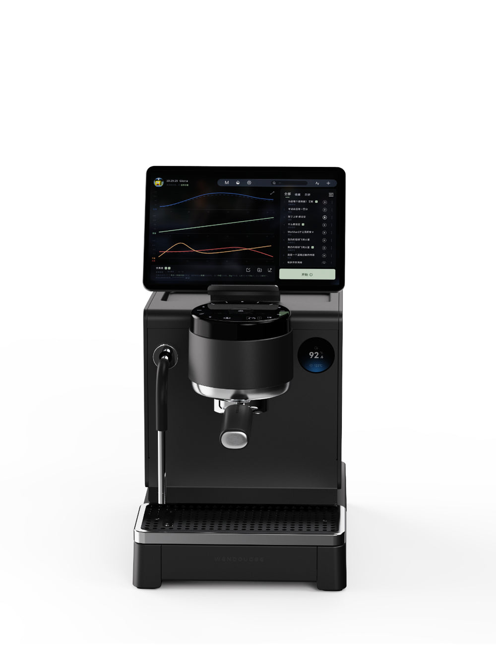 Photo of WENDOUGEE Lita Espresso Machine (120V) (w/ Hot Water Output) (120V) (Black) (Lightly Used) ( ) [ Yard Sale ] [ Yard Sale ]