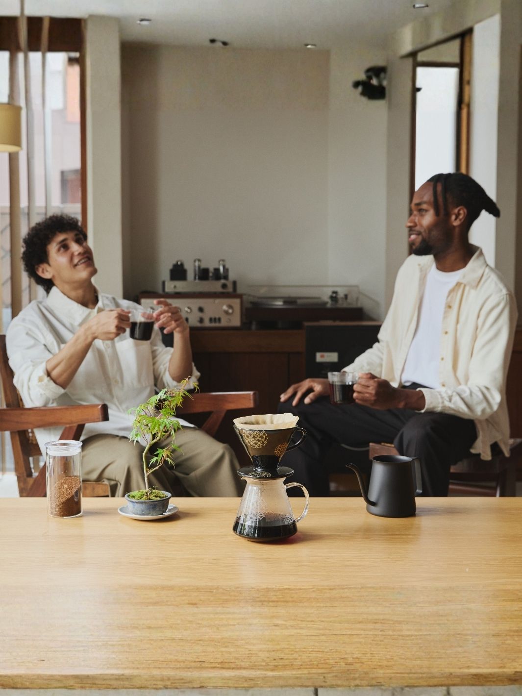 HARIO AYA Shippō V60-02 Dripper (Ceramic)