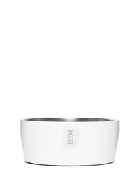 Photo of MiiR Dog Bowl (1500ml/50oz) ( White ) [ MiiR ] [ Bowls ]