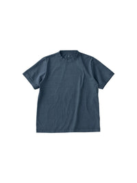 Photo of KINTO FUTO Cut and Sew Short Sleeve PCO_2 ( Ash Blue ) [ KINTO ] [ Apparel ]