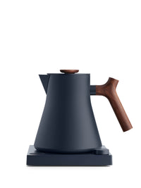 Photo of FELLOW Corvo EKG Pro Electric Kettle (120V) ( Stone Blue + Walnut Pro ) [ Fellow ] [ Kettles ]