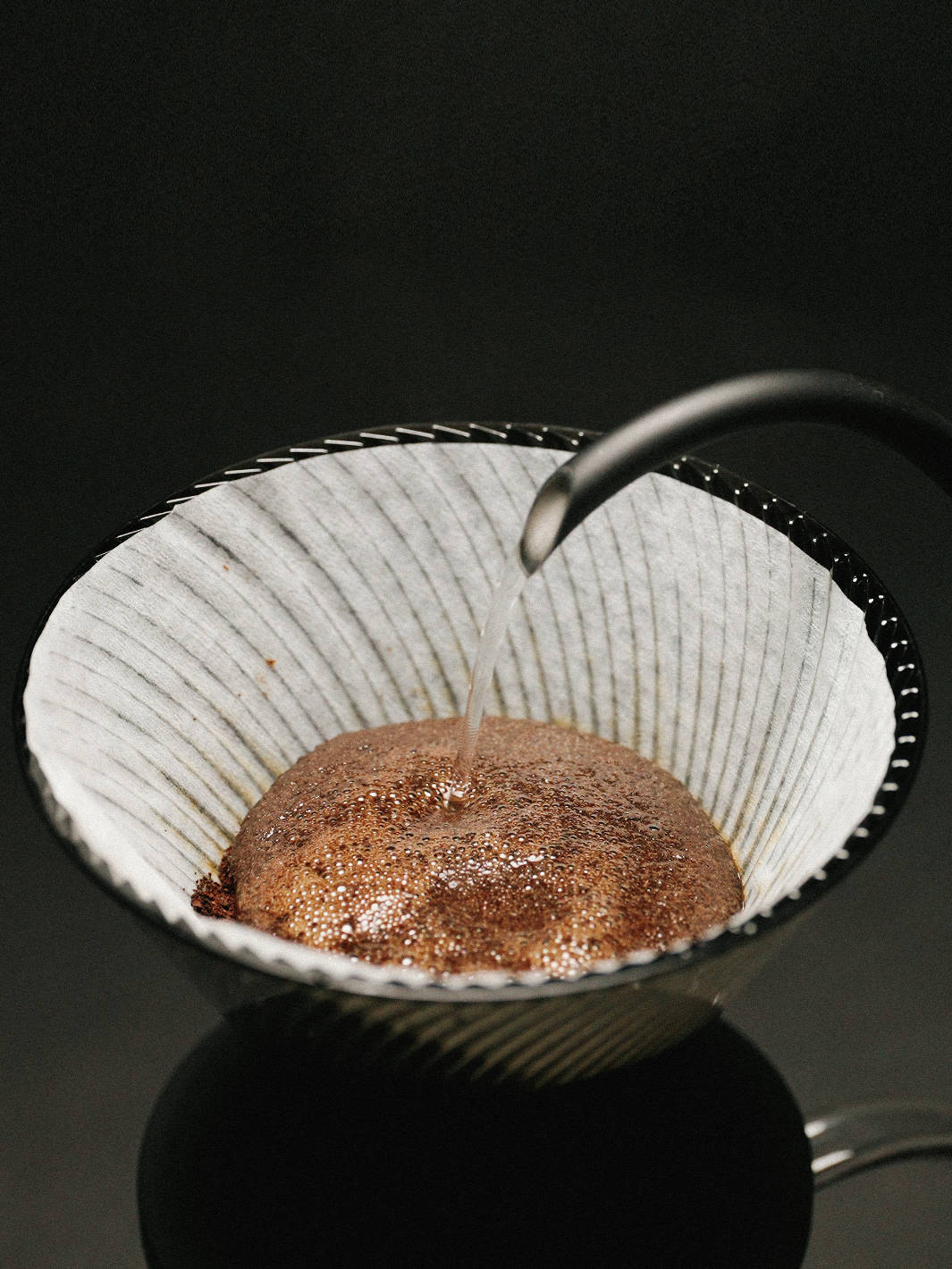 HARIO V60-02 NEO Dripper (Tritan) (Black)