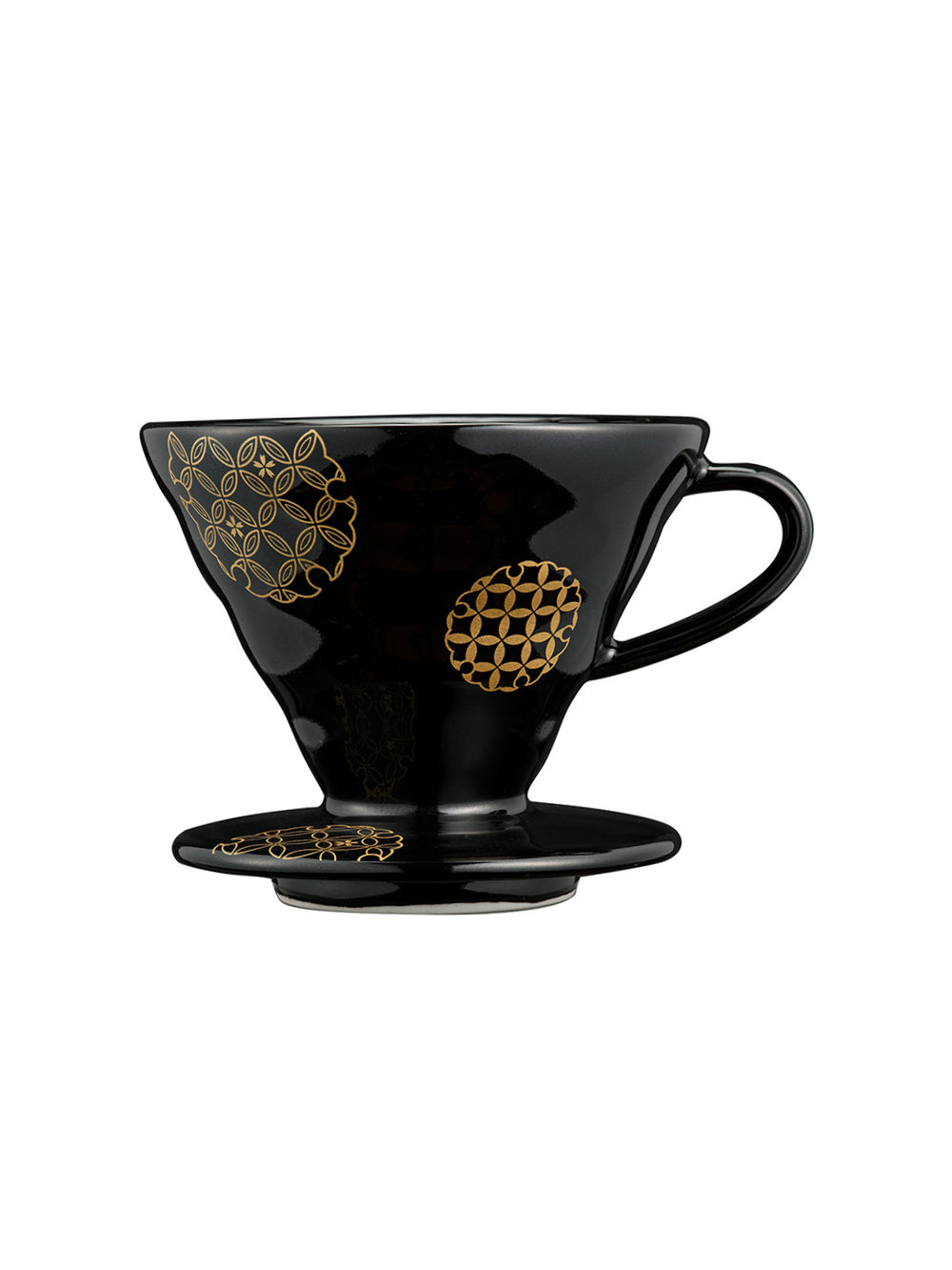 Photo of HARIO AYA Shippō V60-02 Dripper (Ceramic) ( Default Title ) [ HARIO ] [ Pourover Brewers ]