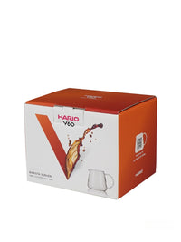 Photo of HARIO V60 Barista Server (600ml/20.29oz) (Clear) ( ) [ HARIO ] [ Decanters ]
