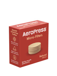Photo of AeroPress Natural Microfilters (200-Pack) ( 1 Unit ) [ AeroPress ] [ Paper Filters ]