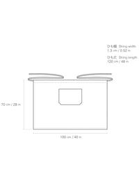 Photo of KINTO FUTO Half Apron SCO ( ) [ KINTO ] [ Apparel ]