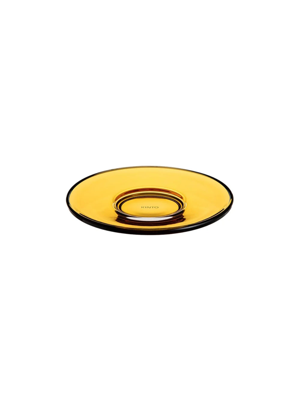 Photo of KINTO LUX Saucer (⌀150mm/5.9in) ( Amber ) [ KINTO ] [ Saucers ]