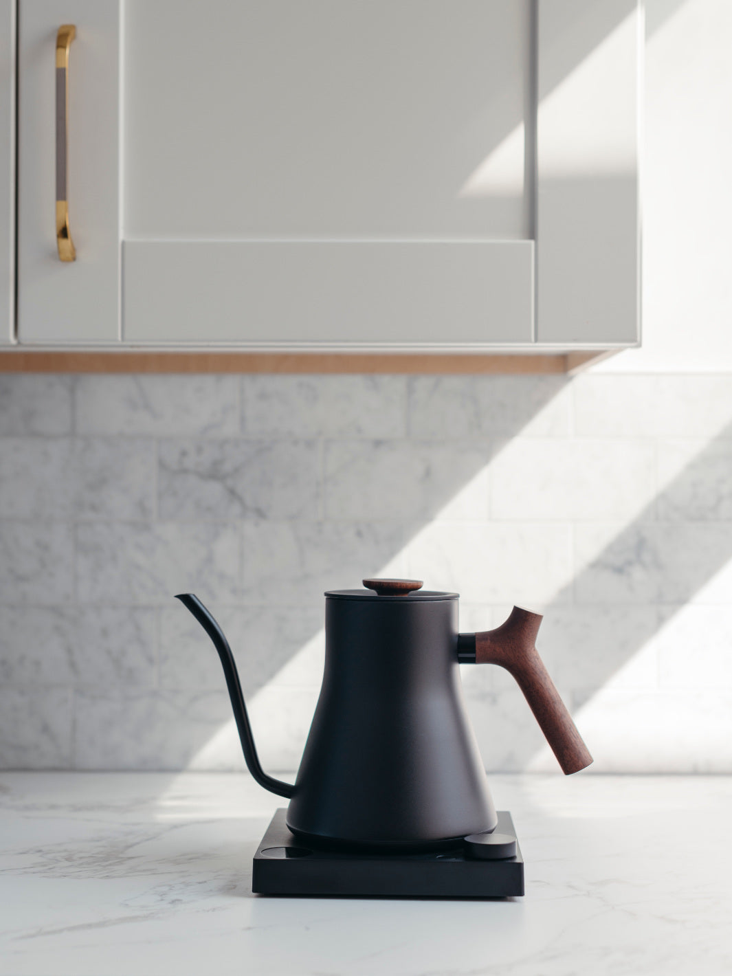 FELLOW Stagg EKG Pro Electric Pour Over Kettle (120V) (Matte Black and Walnut) (Lightly Used)