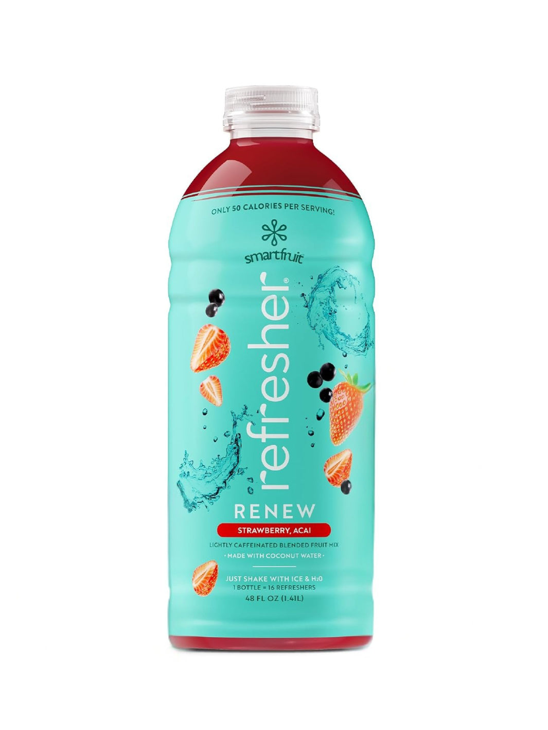 SmartFruit Renew Refresher (1419.53ml/48oz) (Strawberry, Açaí)
