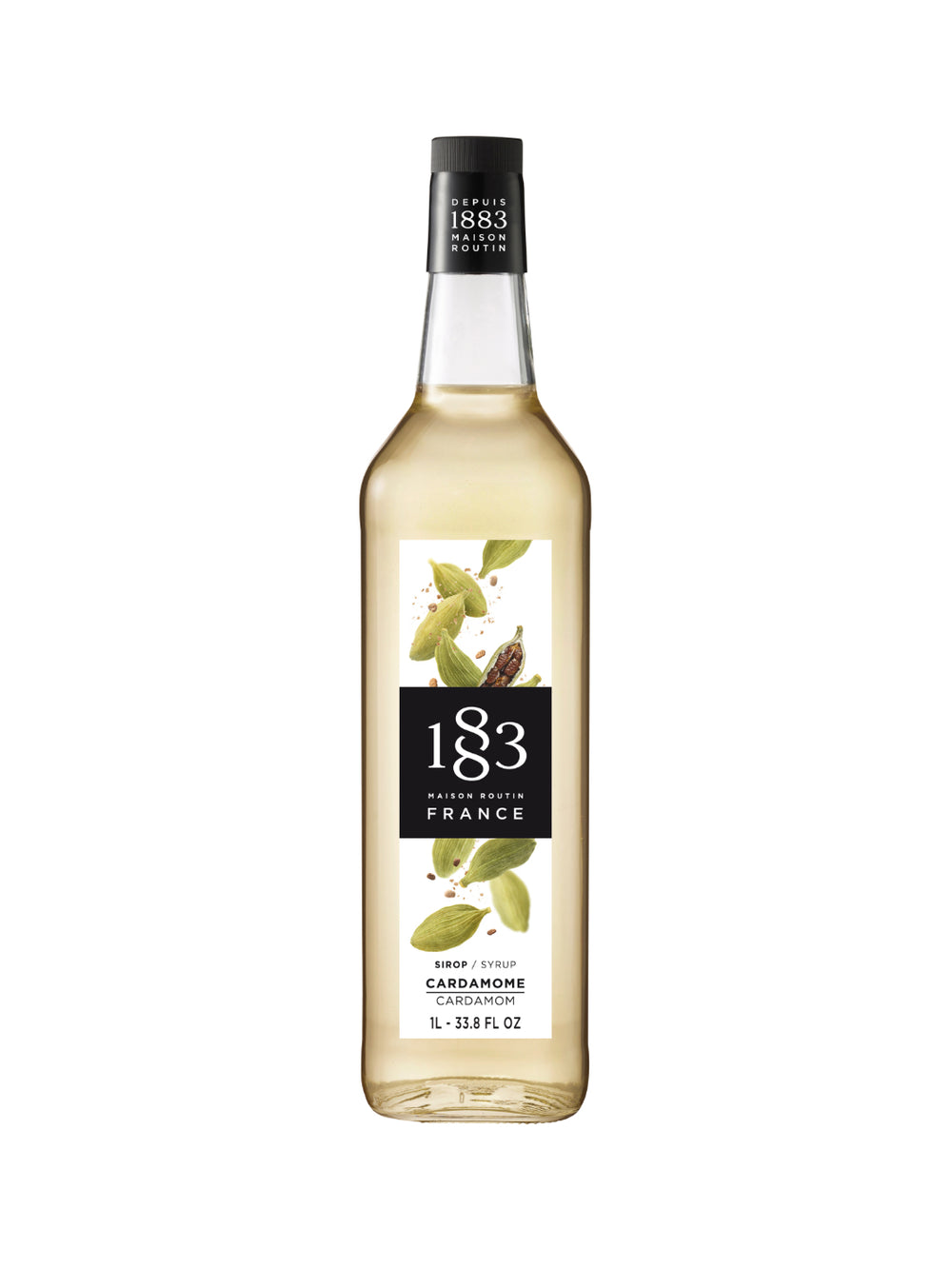 Photo of 1883 Cardamom Syrup (1000ml/33.8oz) ( Single Bottle ) [ 1883 ] [ Syrup ]
