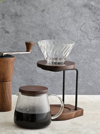 Photo of HARIO Drip Stand (Walnut) ( ) [ HARIO ] [ Brewing Accessories ]