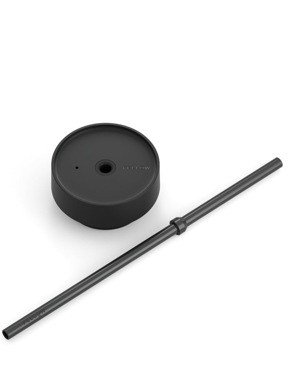Photo of FELLOW Carter Cold Replacement Lid + Straw (474ml/16oz) ( Matte Black ) [ Fellow ] [ Parts ]