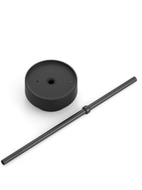 Photo of FELLOW Carter Cold Replacement Lid + Straw (474ml/16oz) ( Matte Black ) [ Fellow ] [ Parts ]
