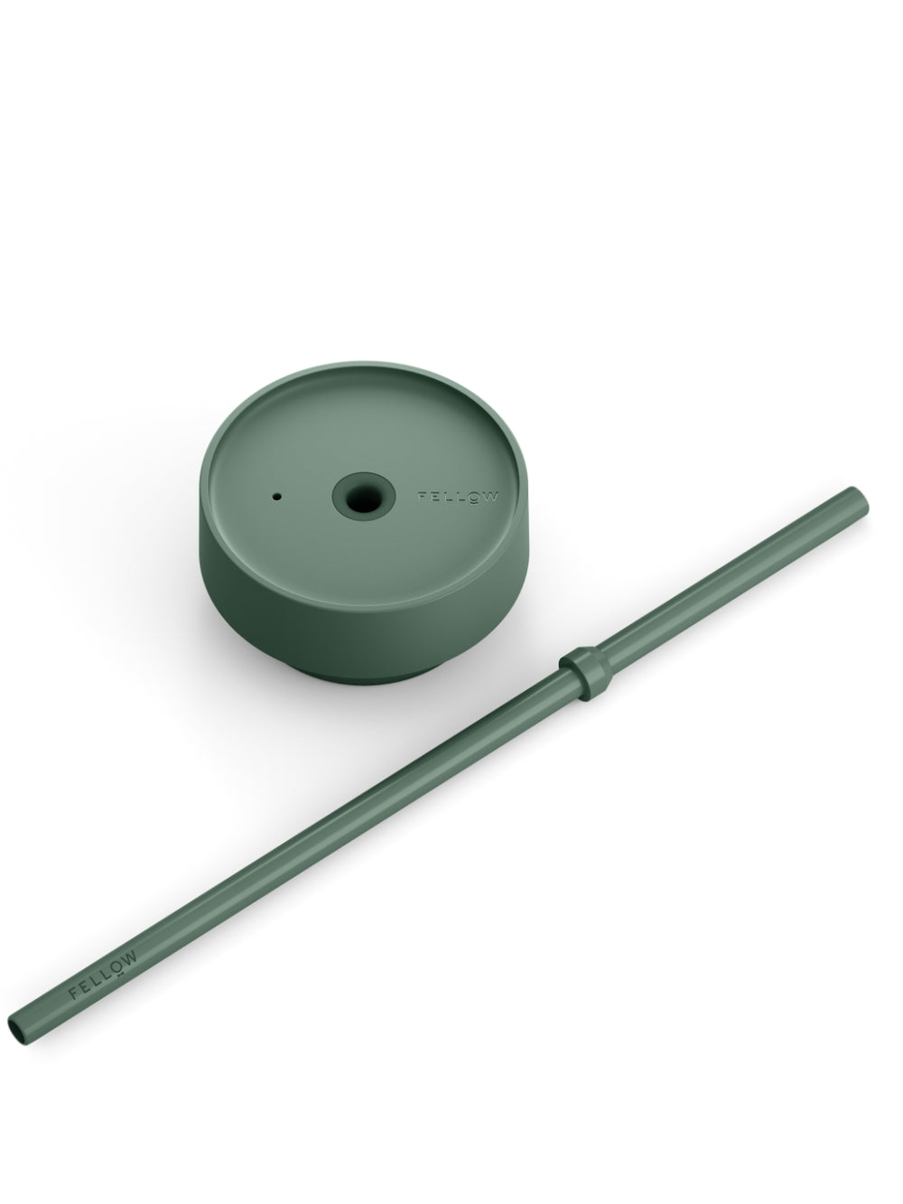 Photo of FELLOW Carter Cold Replacement Lid + Straw (474ml/16oz) ( Smoke Green ) [ Fellow ] [ Parts ]