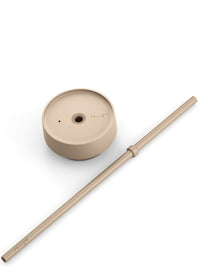 Photo of FELLOW Carter Cold Replacement Lid + Straw (591ml/20oz) ( Sand Dune ) [ Fellow ] [ Parts ]