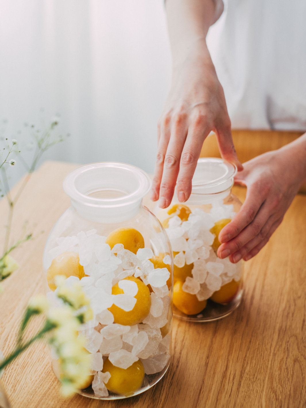 HARIO Glass Storage Jar (1000ml/34oz)