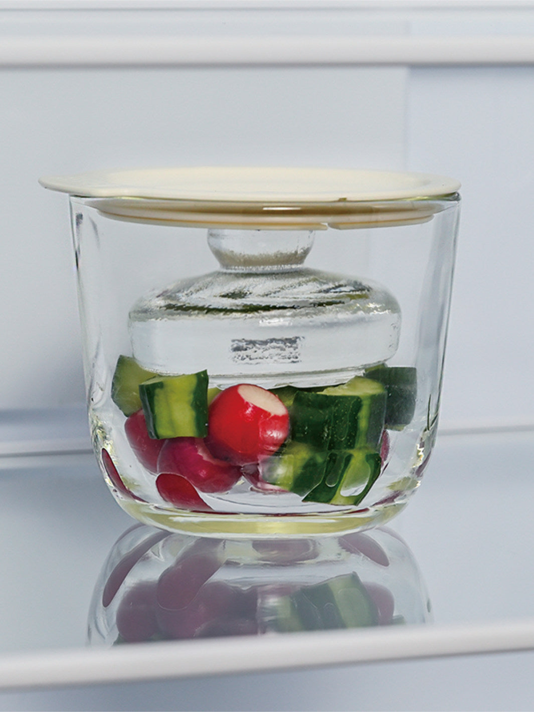 HARIO Glass Overnight Salting Bowl (500ml/17oz)