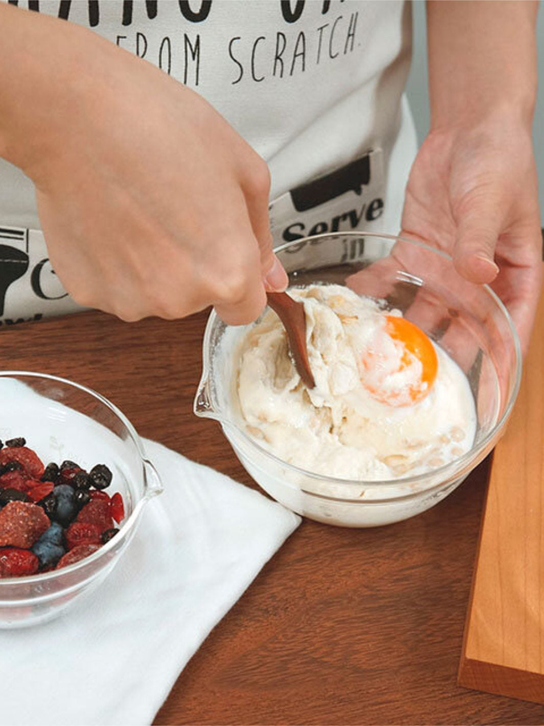 OS: HARIO Mixing Bowl with Spout 4-Piece Set