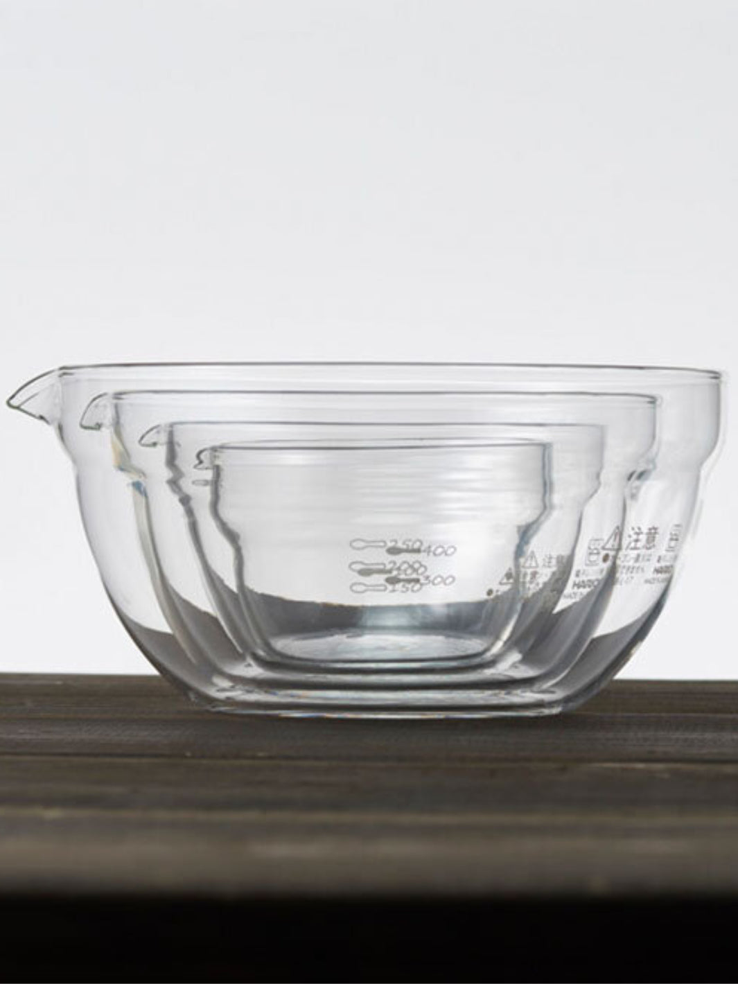 OS: HARIO Mixing Bowl with Spout 4-Piece Set