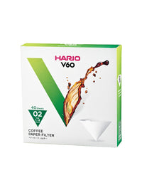 Photo of HARIO V60-02 Filters (40-Pack) ( 1 Unit White ) [ HARIO ] [ Paper Filters ]
