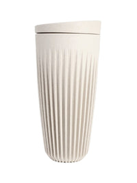 Photo of HUSKEE Original Cup + Lid (473ml/16oz) (Zero Waste) ( Natural ) [ Huskee ] [ Coffee Cups ]
